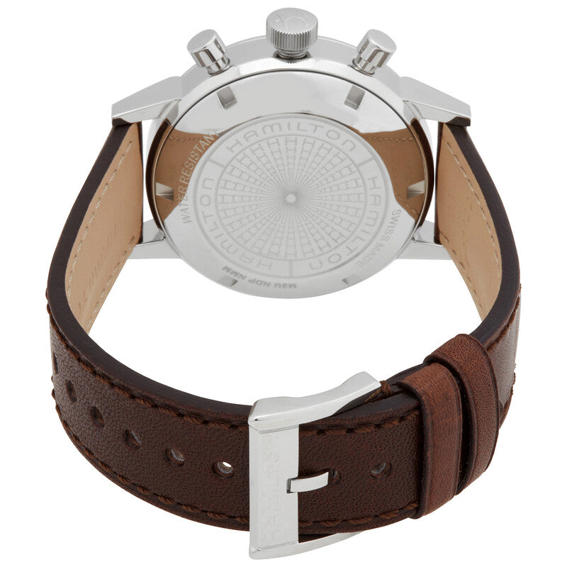 Hamilton Intra-Matic Chronograph Automatic Green Dial Mens Watch