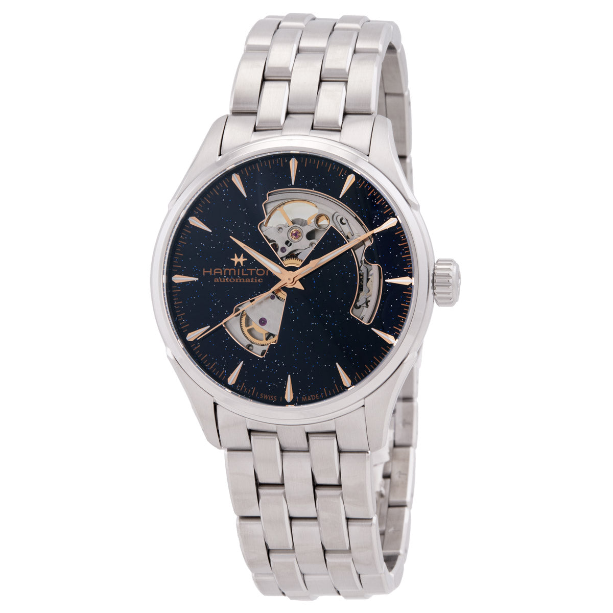 Hamilton Jazzmaster Automatic Blue Dial Mens Watch