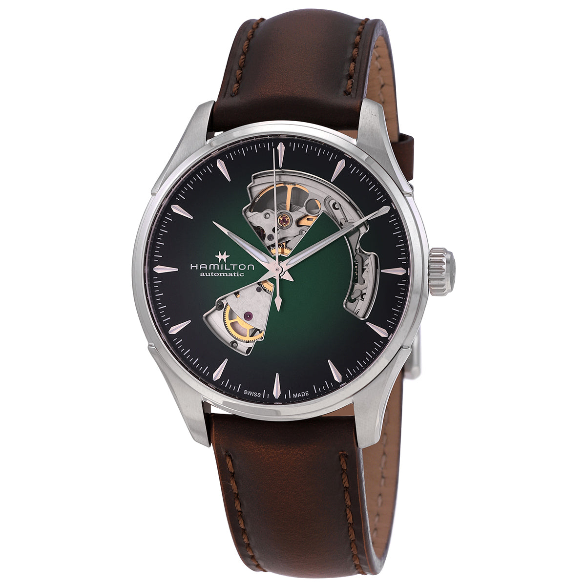 Hamilton Jazzmaster Automatic Green Dial Mens Watch