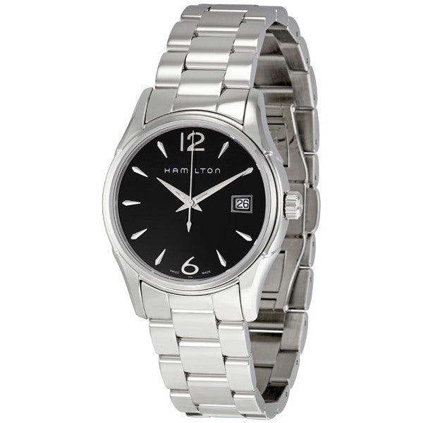 Hamilton Jazzmaster Black Dial Stainless Steel Women's Watch