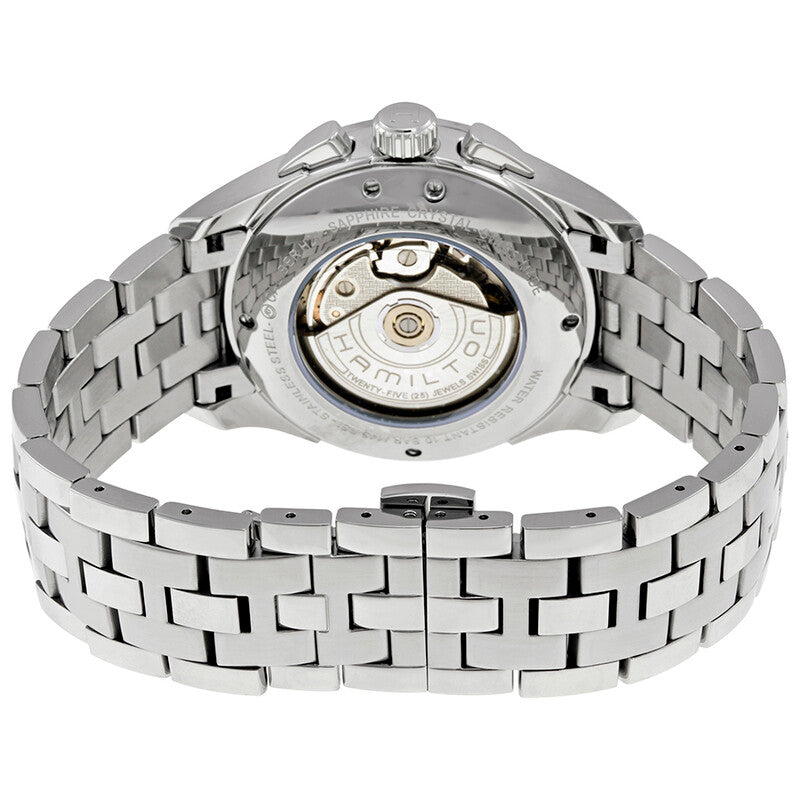 Hamilton Jazzmaster Maestro Chronograph Automatic Blue Dial Mens Watch