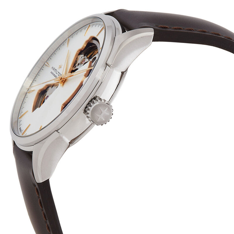 Hamilton Jazzmaster Open Heart Auto Automatic Silver Dial Watch