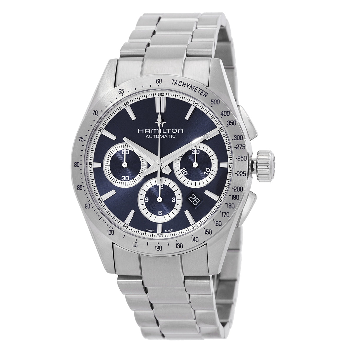 Hamilton Jazzmaster Performer Autochrono Blue Dial Watch