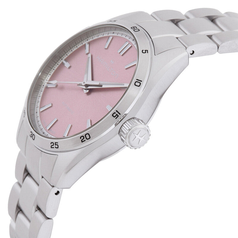 Hamilton Jazzmaster Performer Automatic Pink Dial Watch