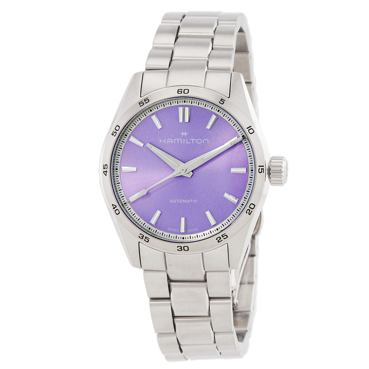 Hamilton Jazzmaster Performer Automatic Purple Dial Watch