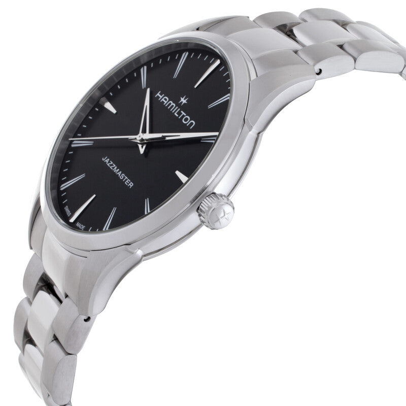 Hamilton Jazzmaster Quartz Black Dial Mens Watch