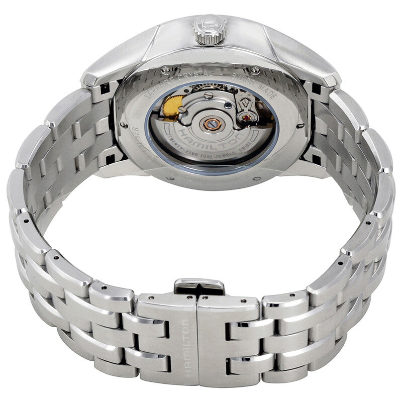 Hamilton Jazzmaster Regulator Silver Dial Mens Watch