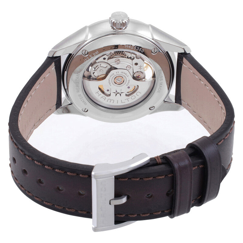 Hamilton Jazzmaster Skeleton Automatic Green Dial Mens Watch
