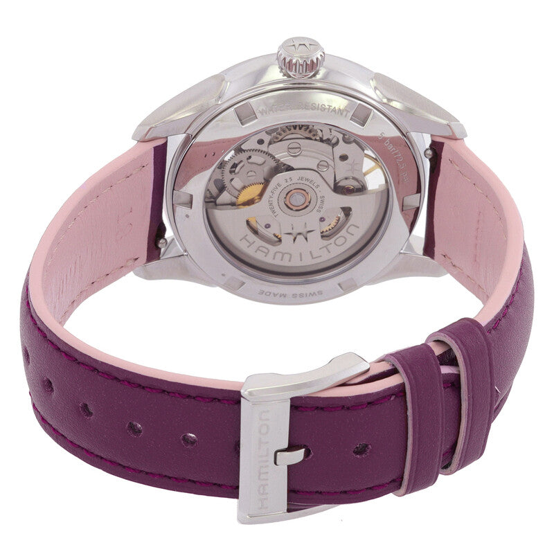 Hamilton Jazzmaster Skeleton Automatic Pink Dial Women's Watch