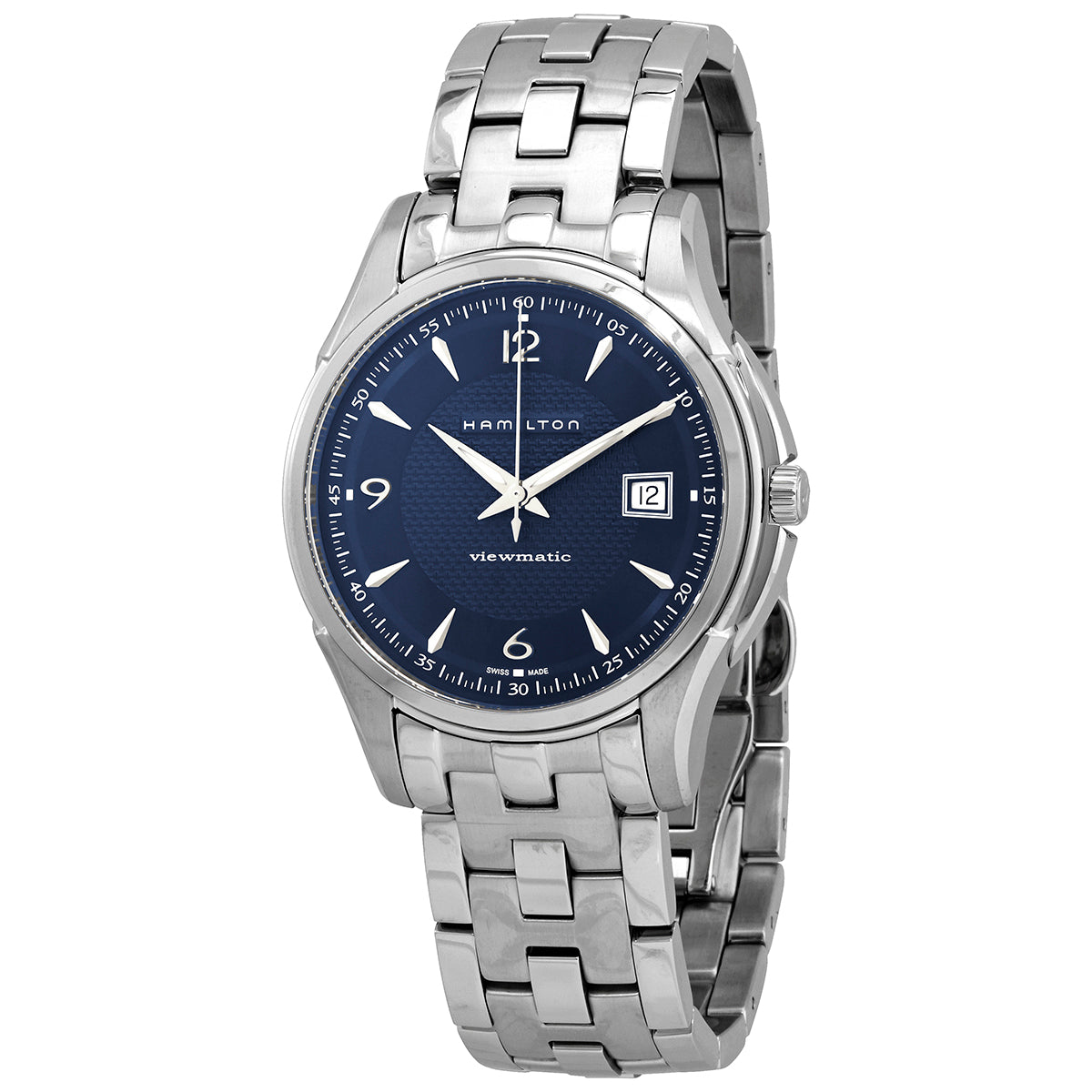 Hamilton Jazzmaster Viewmatic Automatic Blue Dial Mens Watch