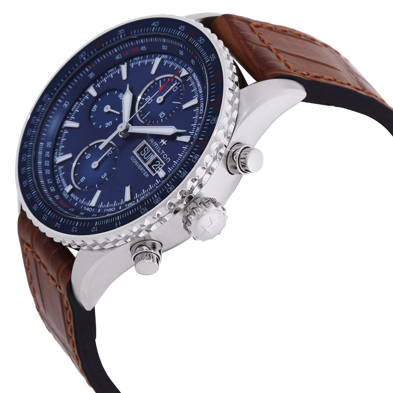 Hamilton Khaki Aviation Chronograph Automatic Blue Dial Watch