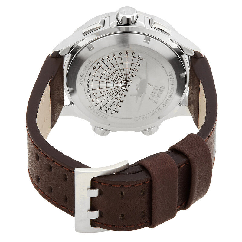 Hamilton Khaki Aviation Chronograph Quartz Green Dial Mens Watch