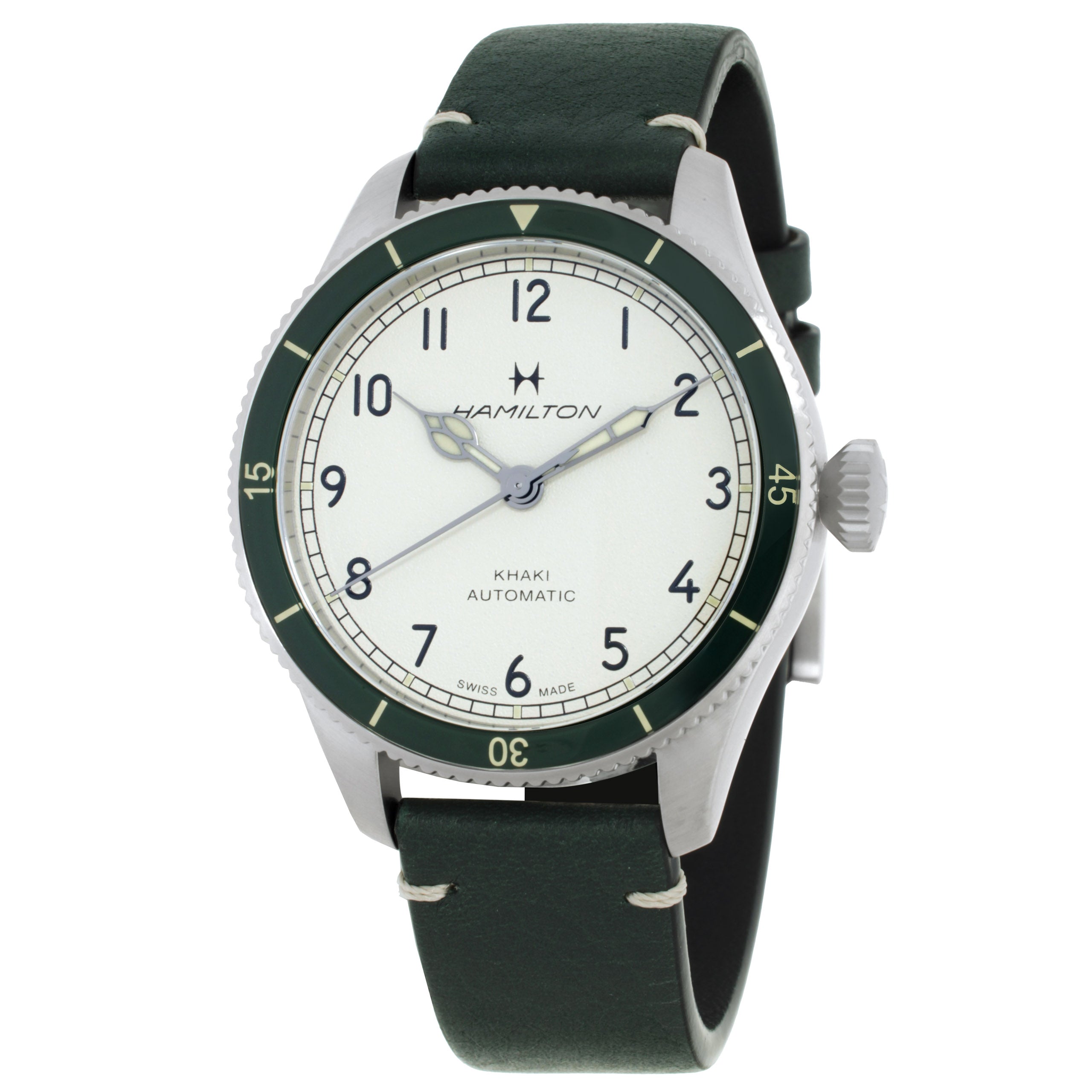 Hamilton Khaki Aviation Pilot Pioneer Automatic White Dial Mens Watch