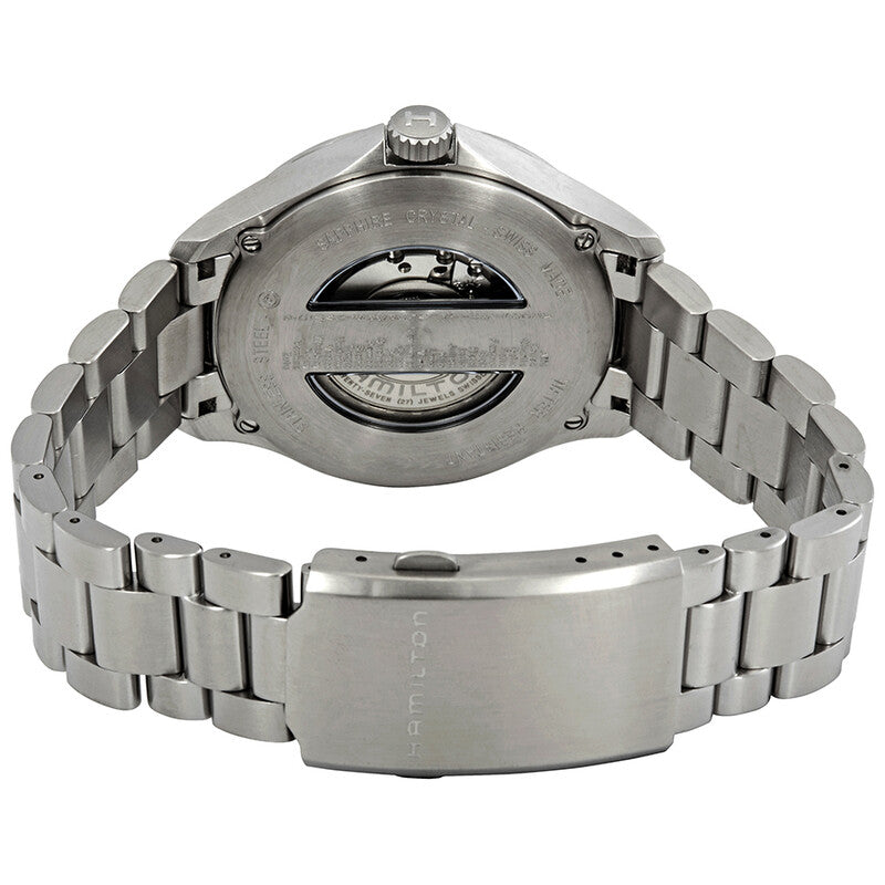 Hamilton Khaki Aviation Qne Automatic Silver Dial Mens Watch