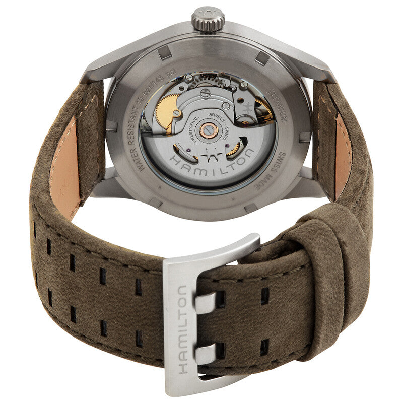 Hamilton Khaki Field Automatic Black Dial Unisex Watch