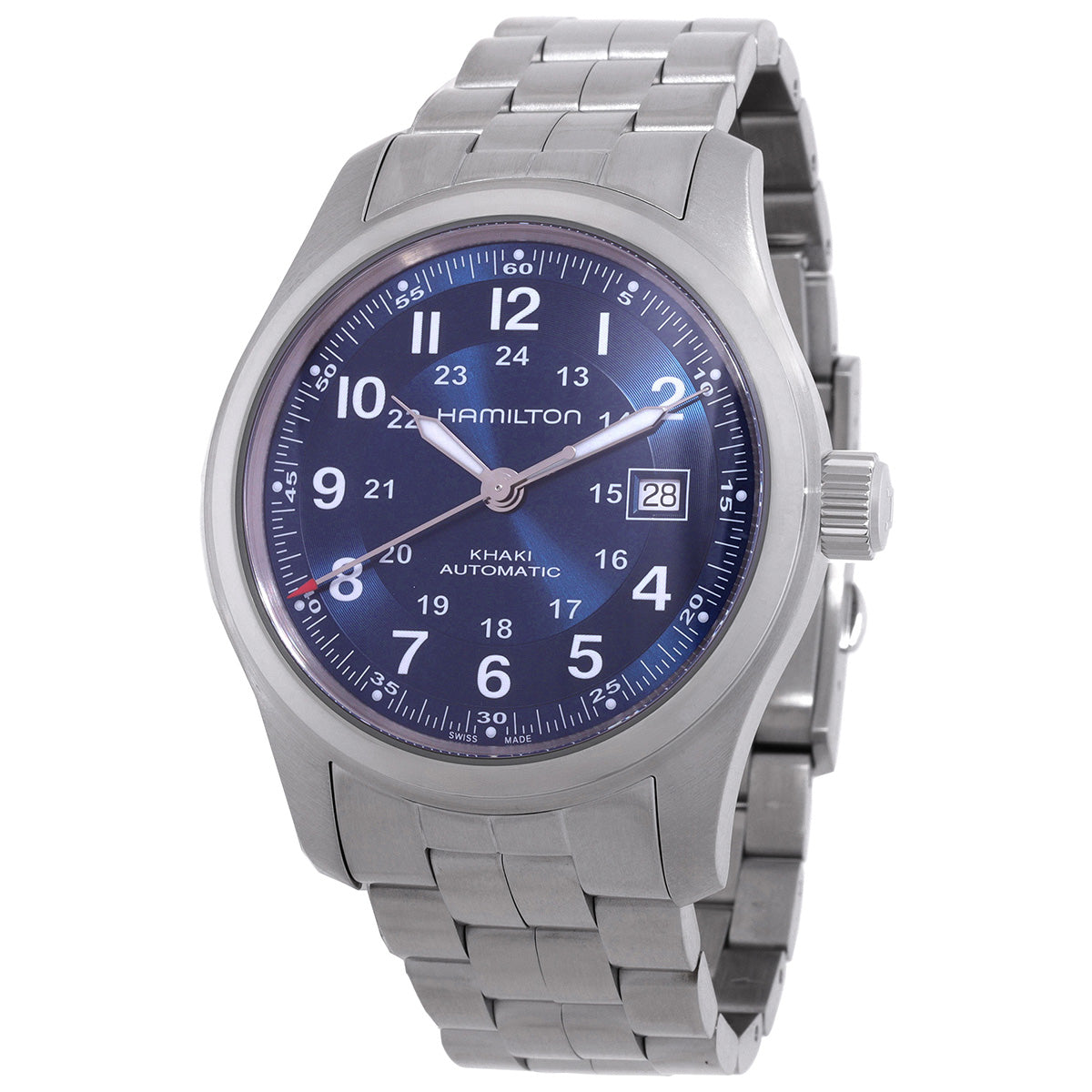 Hamilton Khaki Field Automatic Blue Dial Watch