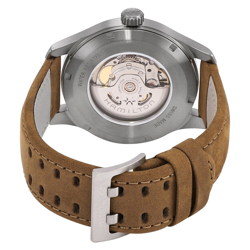 Hamilton Khaki Field Automatic Green Dial Mens Watch