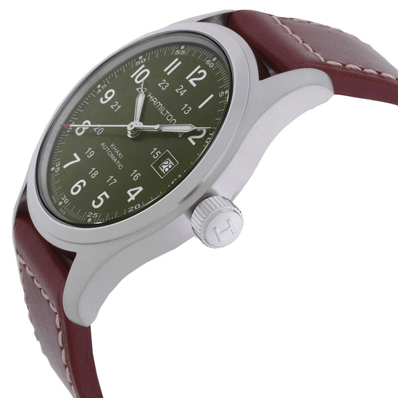 Hamilton Khaki Field Automatic Green Dial Watch
