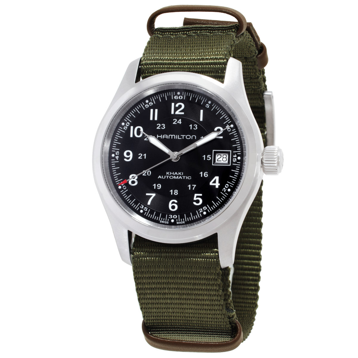 Hamilton Khaki Field Call Of Duty Automatic Black Dial Mens Watch