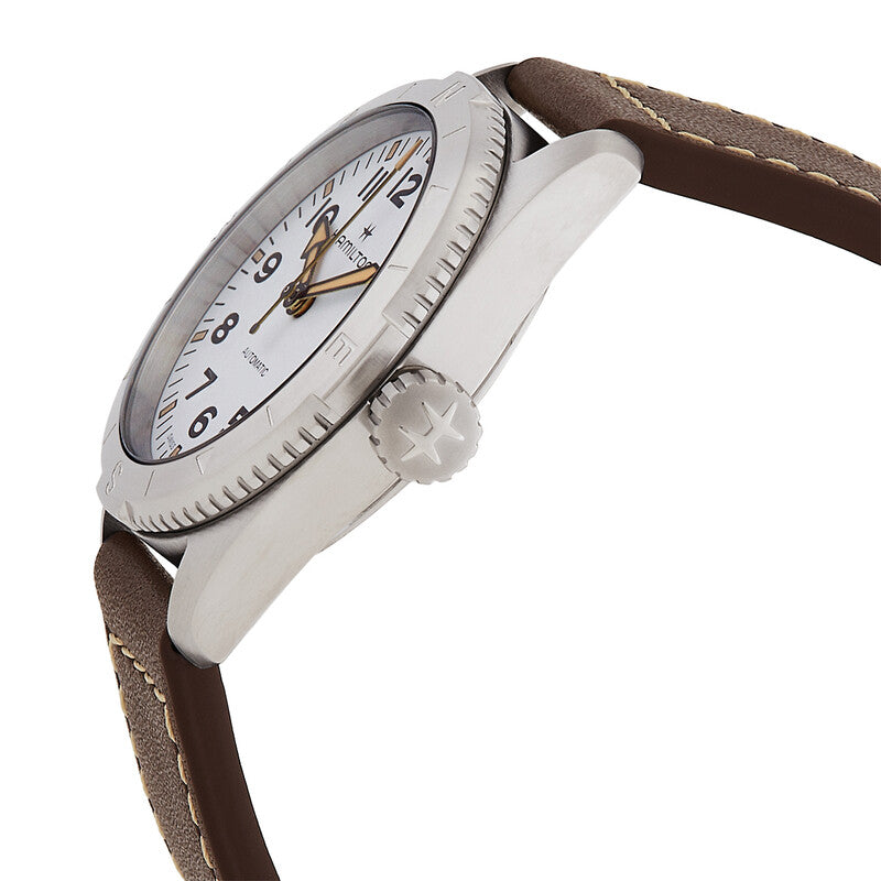 Hamilton Khaki Field Expedition Automatic White Dial Mens Watch