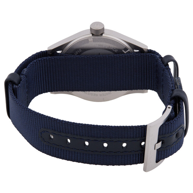 Hamilton Khaki Field Quartz Blue Dial Watch