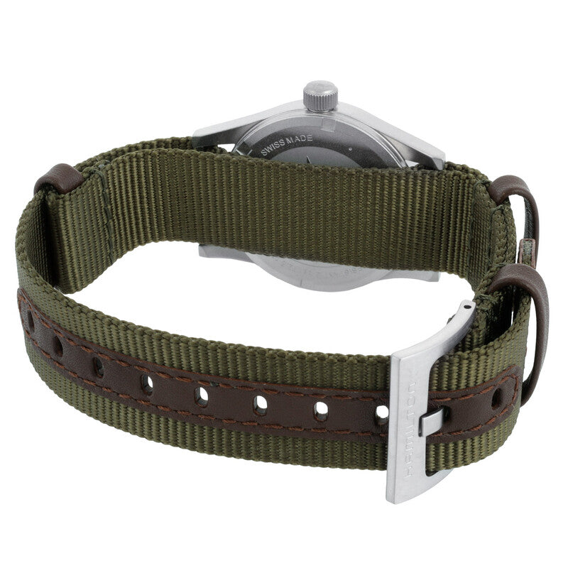 Hamilton Khaki Field Quartz Green Dial Women's Watch