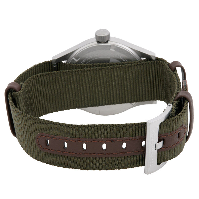 Hamilton Khaki Field Quartz Green Dial Watch
