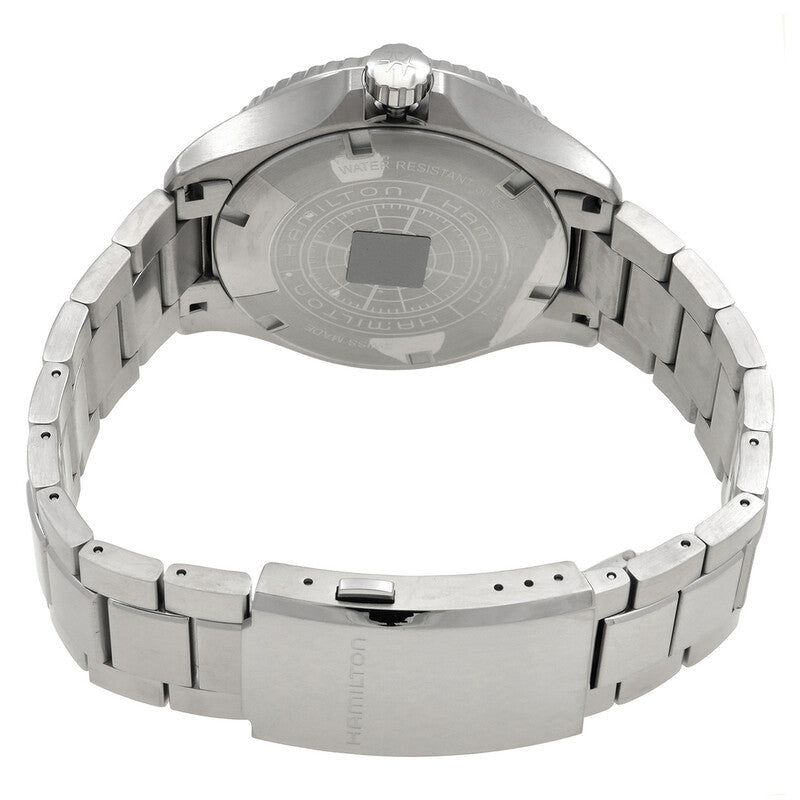 Hamilton Khaki Navy Gmt Automatic Silver Dial Watch