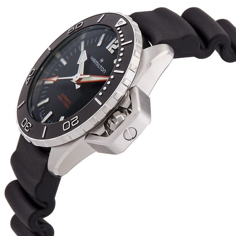 Hamilton Khaki Navy Scuba Automatic Black Dial Mens Watch