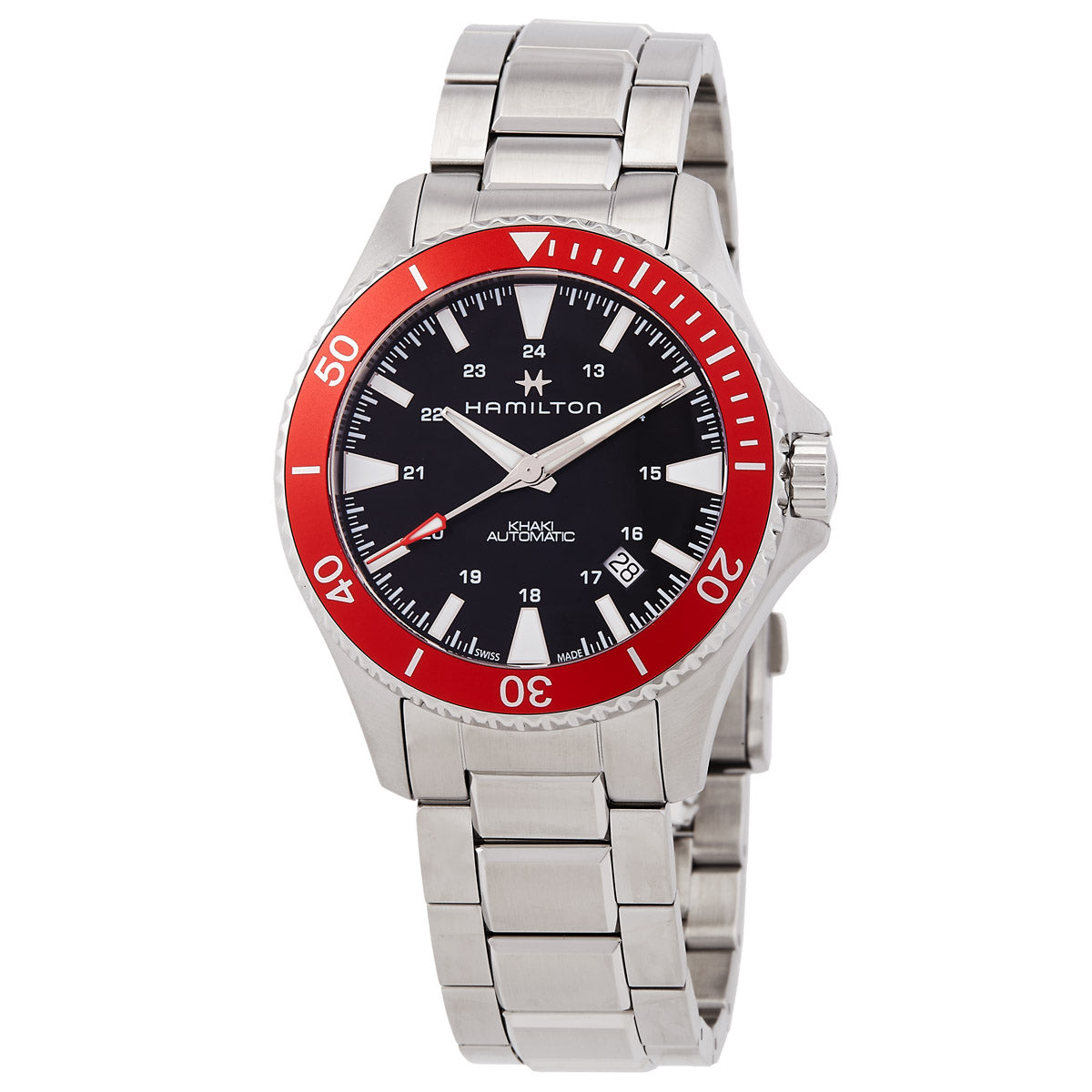 Hamilton Khaki Navy Scuba Automatic Black Dial Watch