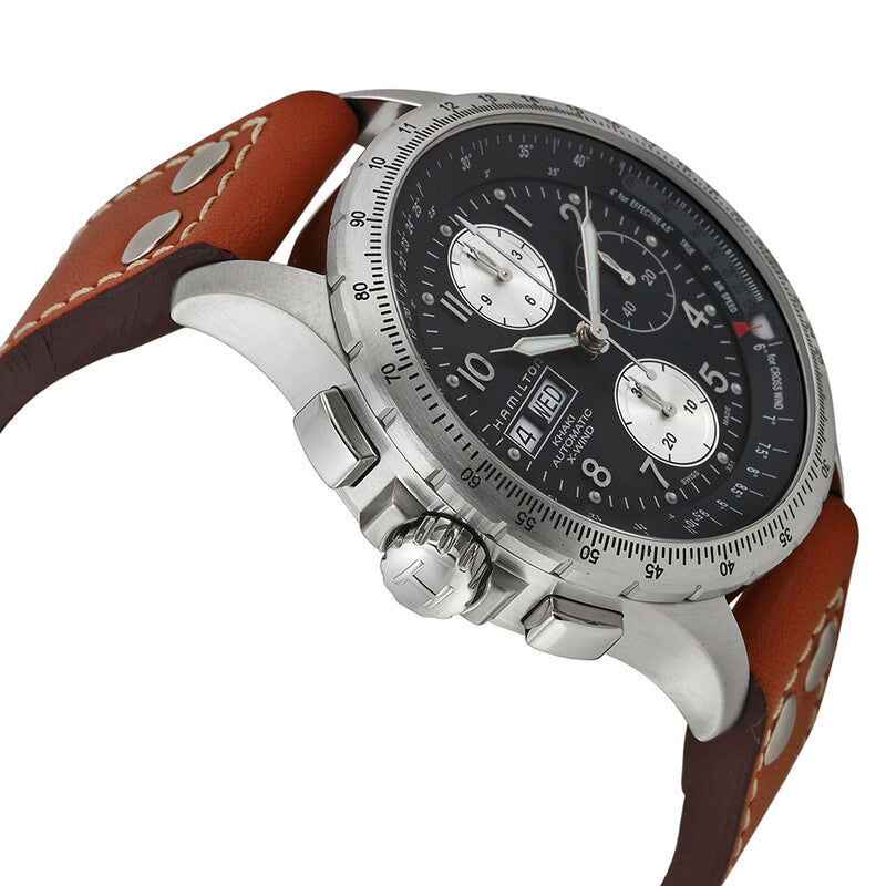 Hamilton Mens Khaki X Wind Lefty Automatic Chronograph Mens Watch