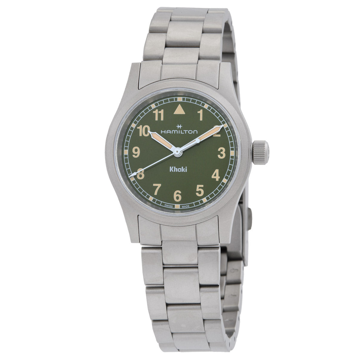 Hamilton Quartz Green Dial Women's Watch