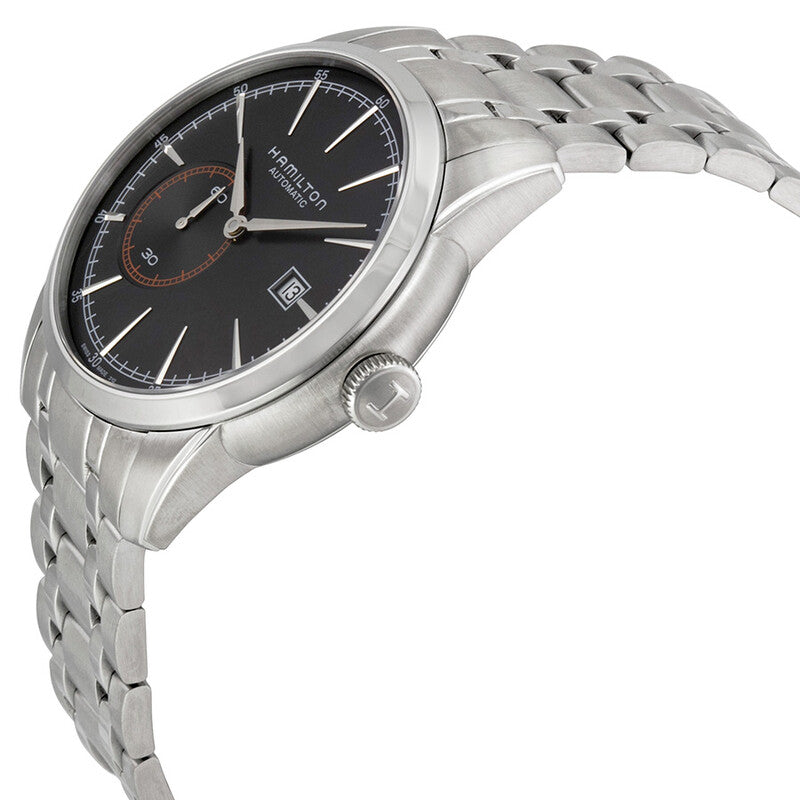 Hamilton Railroad Automatic Black Dial Mens Watch