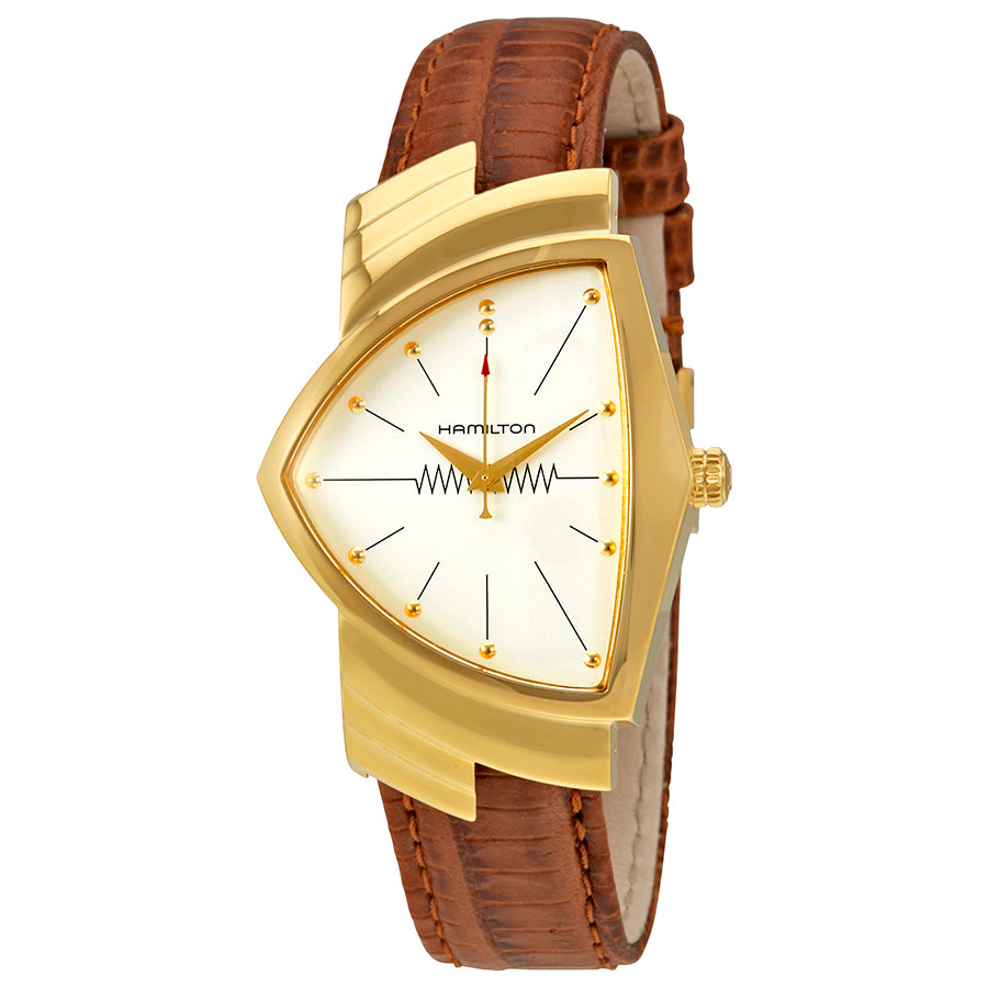 Hamilton Ventura Asymmetric White Dial Mens Watch