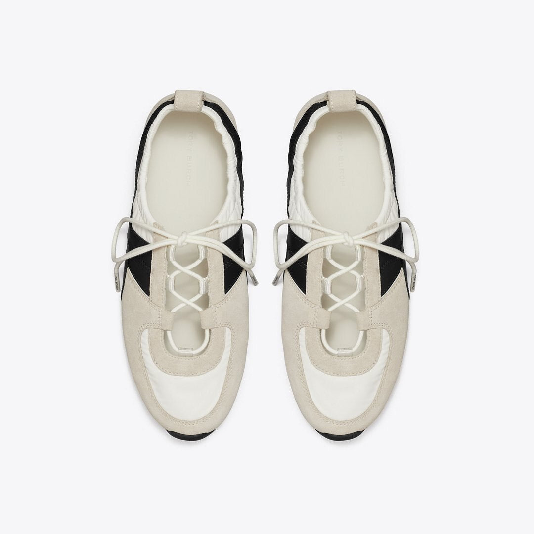 Tory Burch Hank Ballet Sneaker CREAM / PERFECT BLACK / CREAM