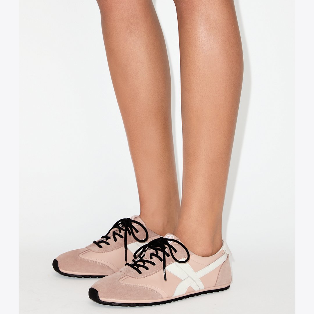 Tory Burch Hank Field Sneaker DUSTY ROSE / MALVA / CREAM
