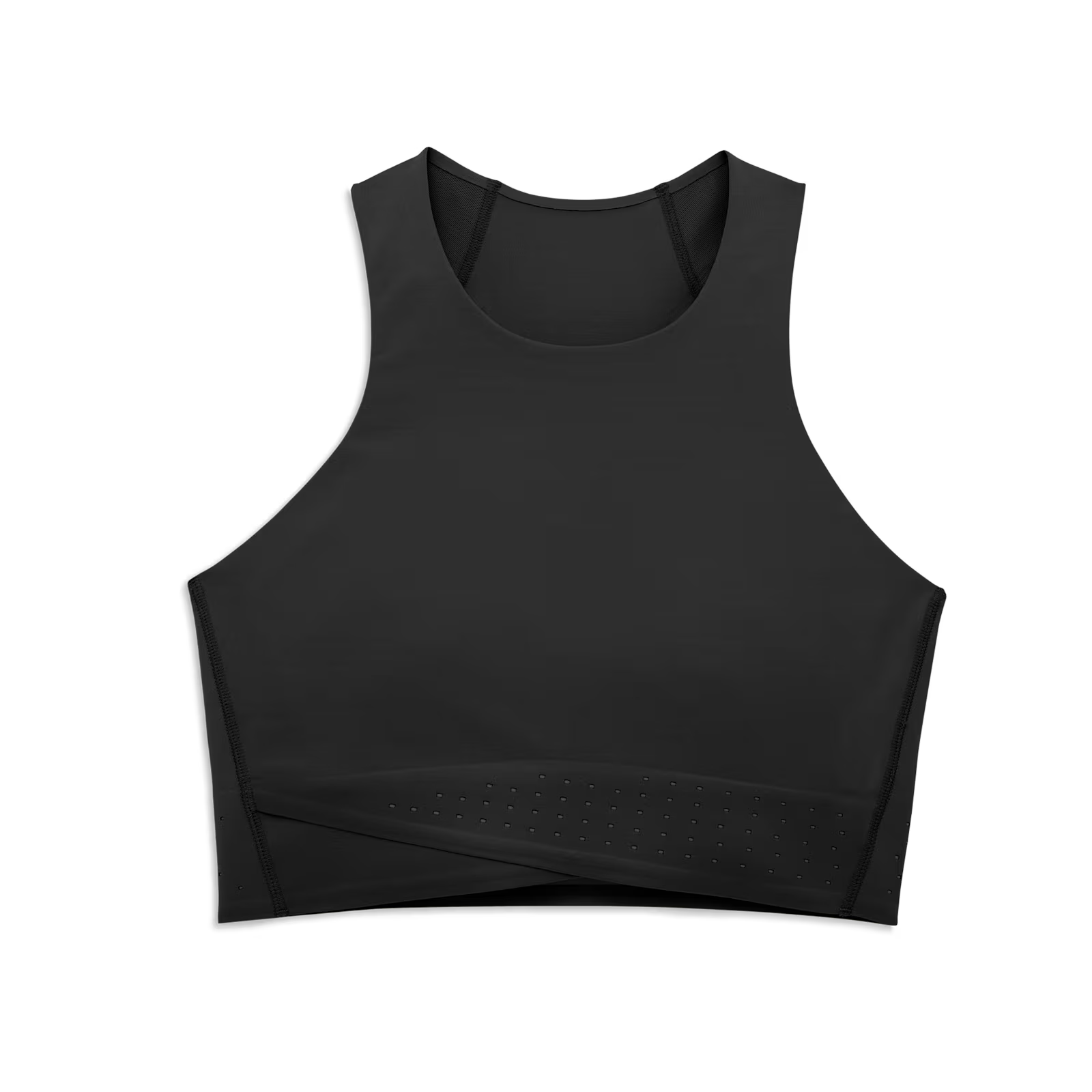 On Race Crop Black | Eclipse (Women'S)
