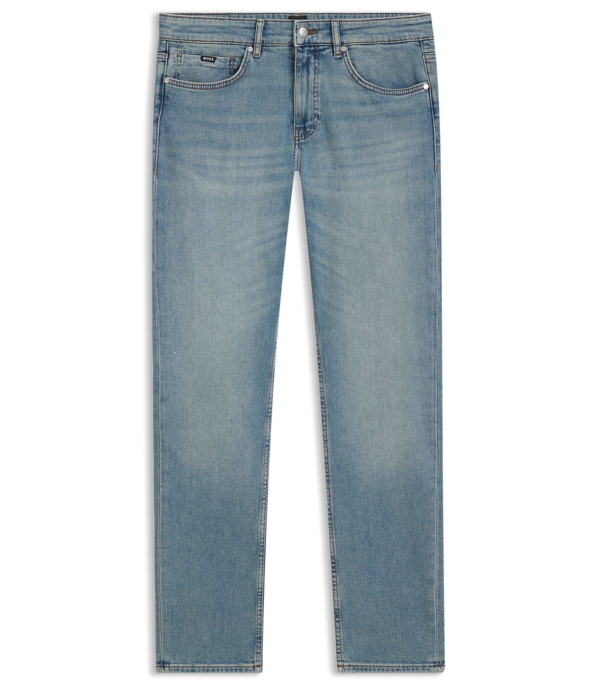 Boss Delaware Slim Fit Jeans In Blue Comfort Stretch Denim Blue