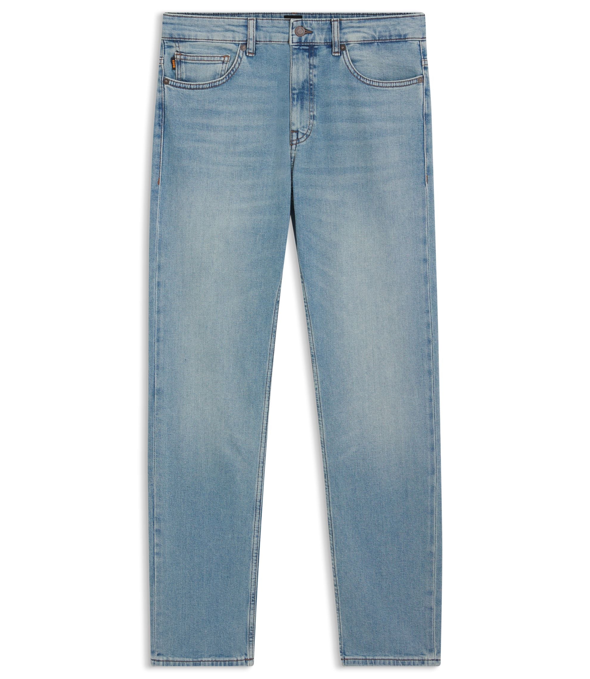 Boss Delaware Slim Fit Jeans In Blue Comfort Stretch Denim Blue