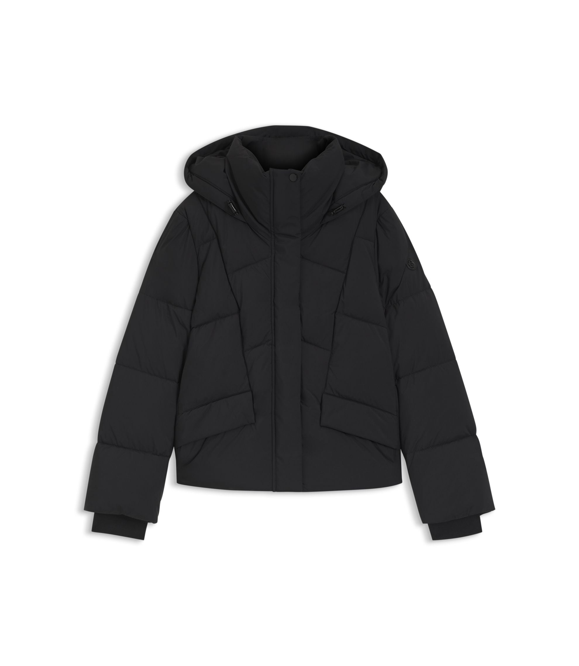 Boss Piping Detail Jacket With Padding Black Women's