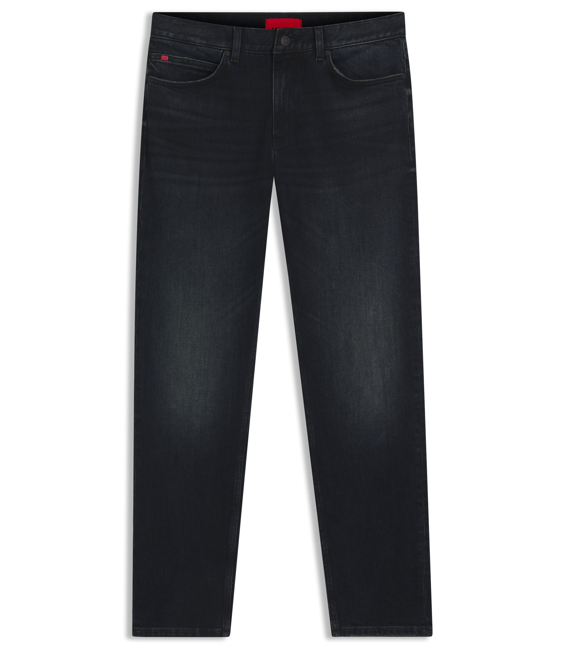 Hugo Dark Blue Slim Fit Jeans In Stretch Denim Dark Blue