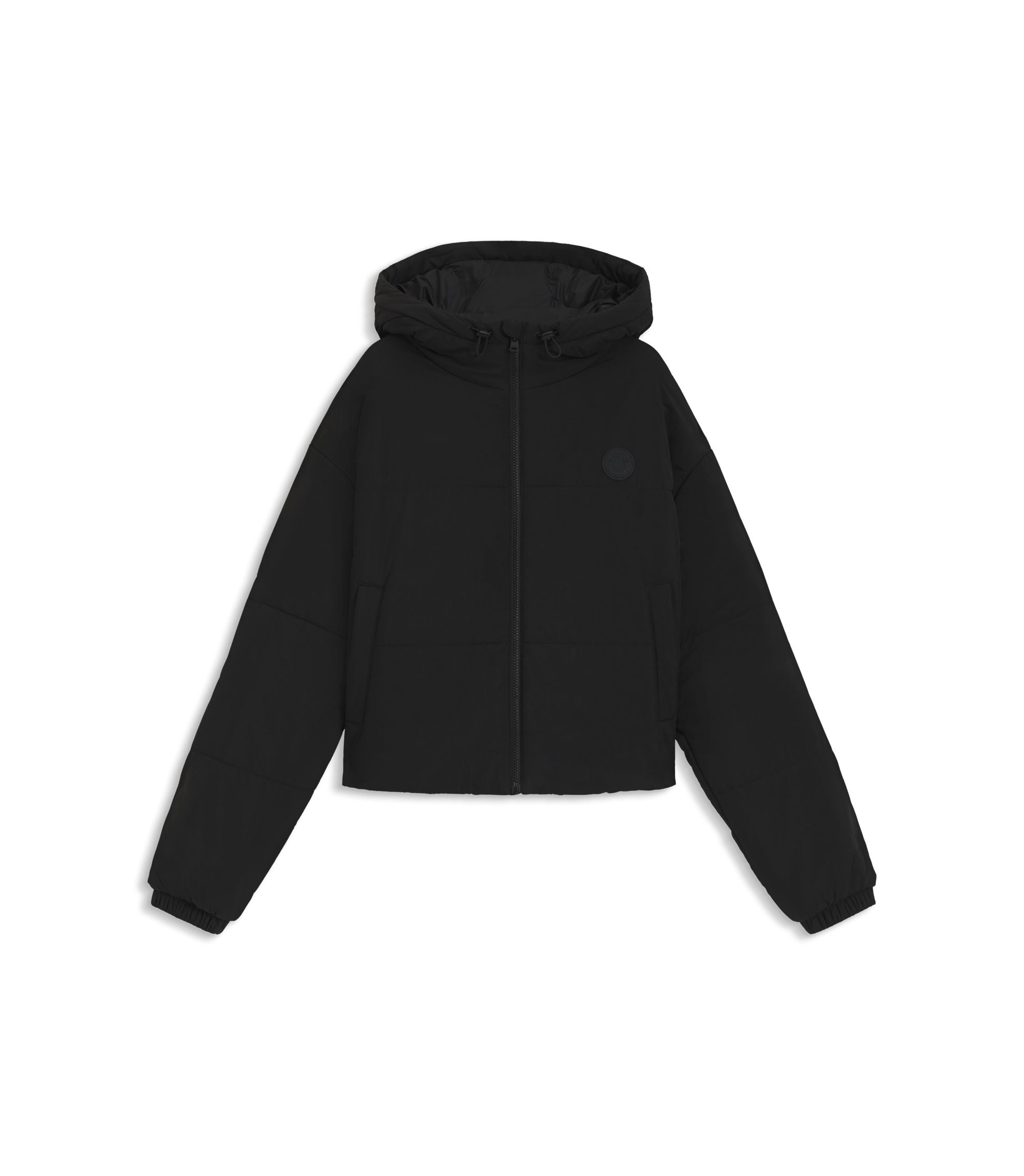 Hugo Bubble Shape Padded Jacket With Water Repellent Finish Black Women's