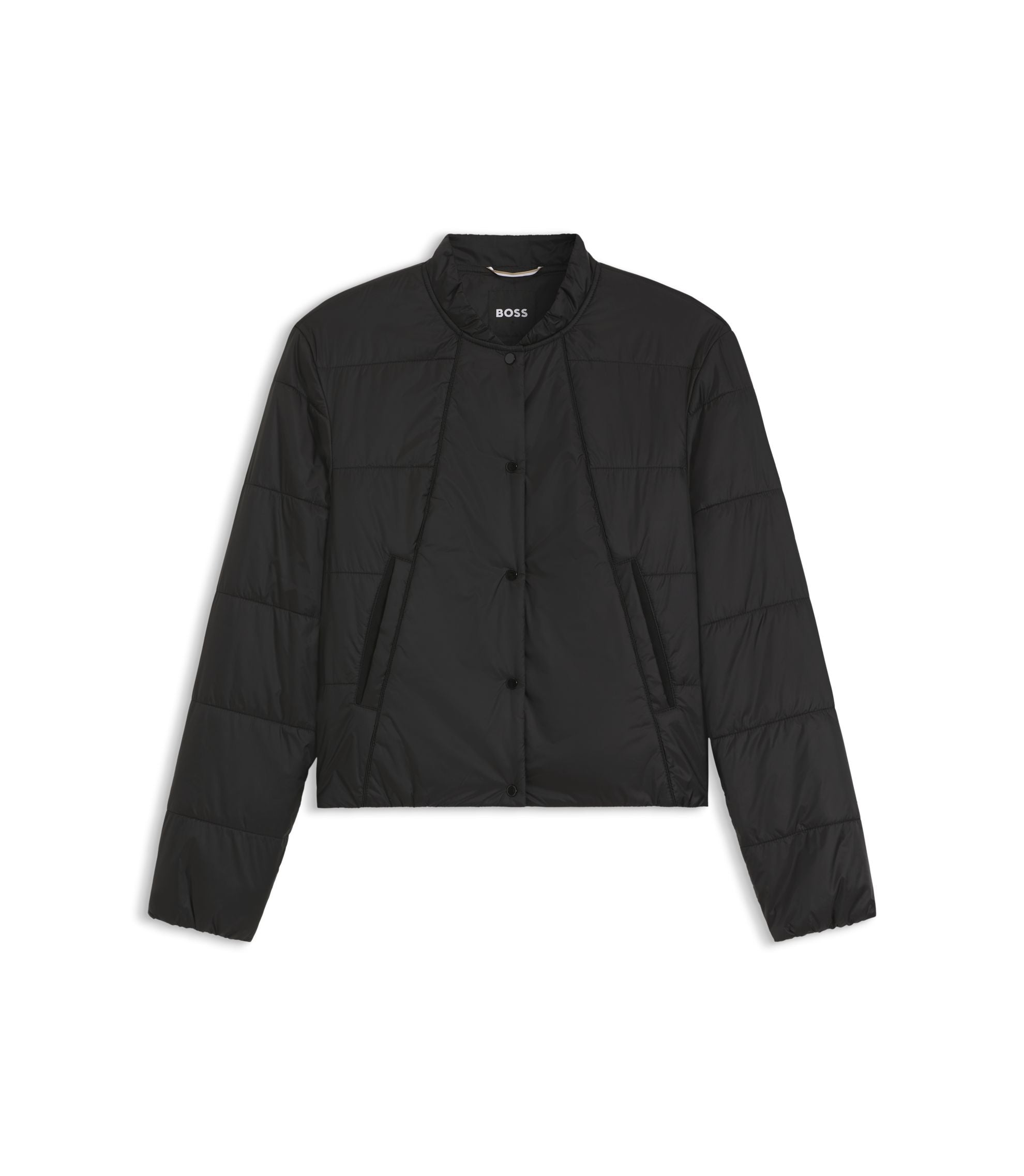 Boss Packable Jacket With Water Repellent Finish Black Women's