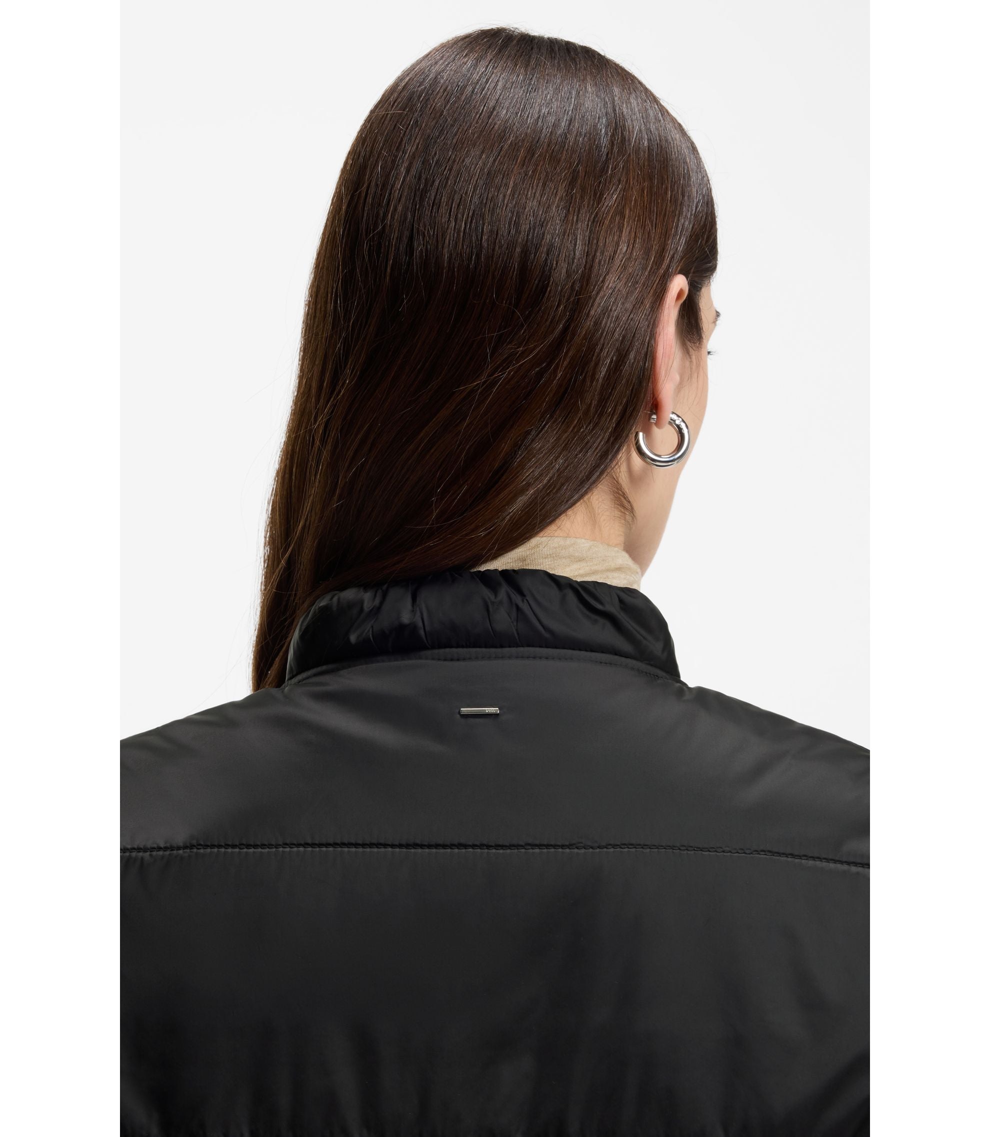 Boss Packable Jacket With Water Repellent Finish Black Women's
