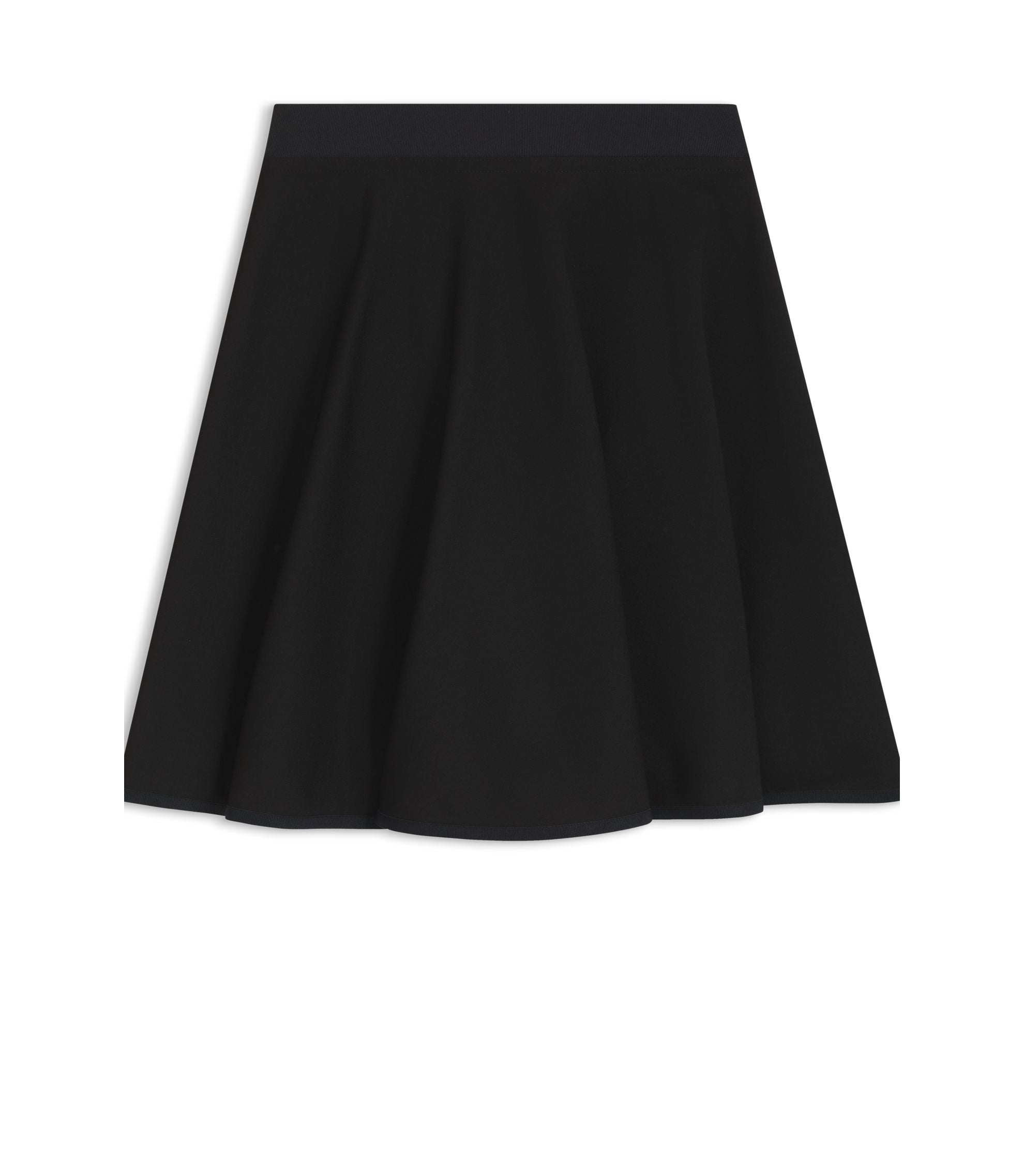 Boss Mini Skirt In Stretch Jersey Black Women's