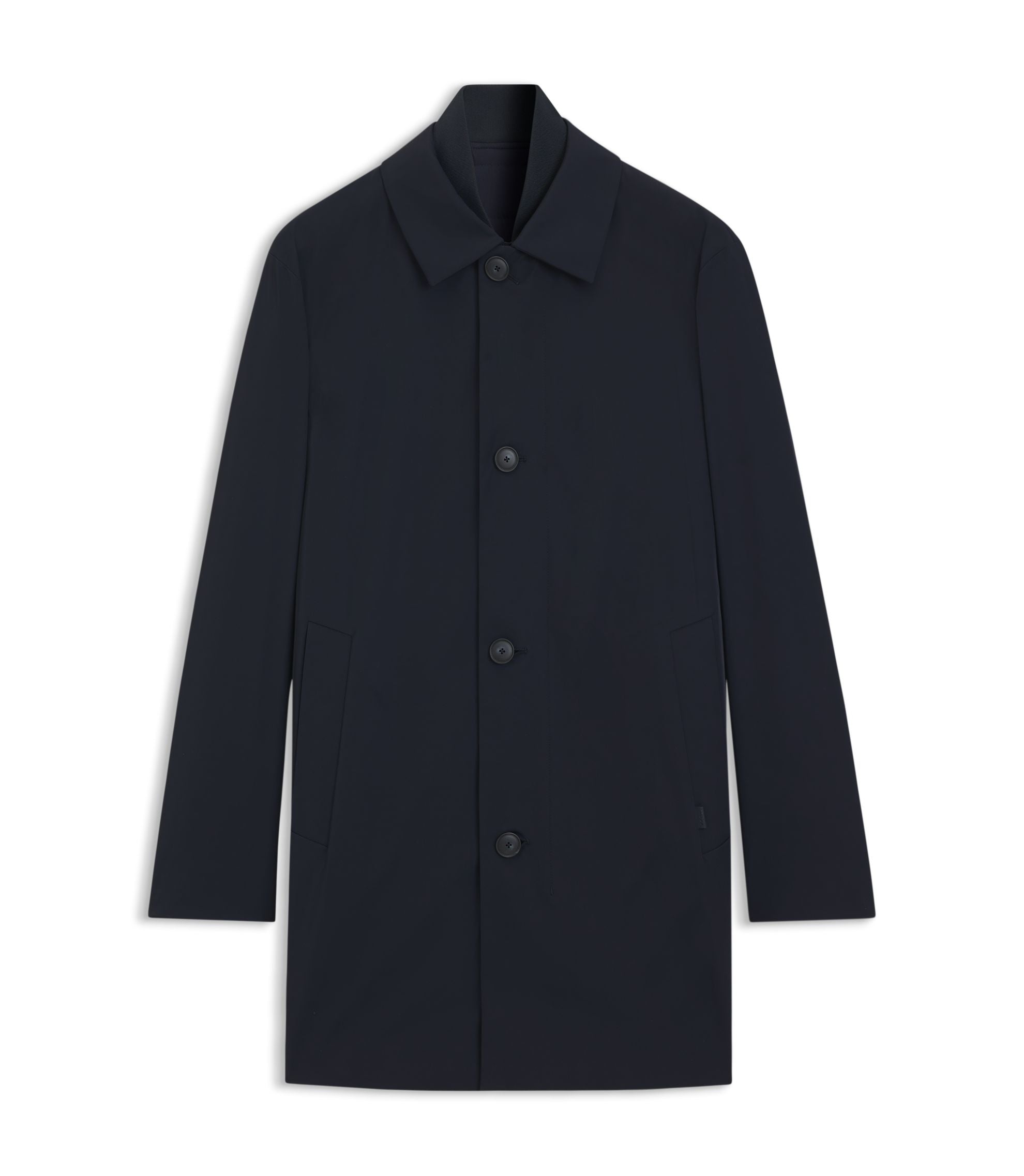 Boss Wrinkle Resistant 3 In 1 Coat With Water Repellent Finish Dark Blue