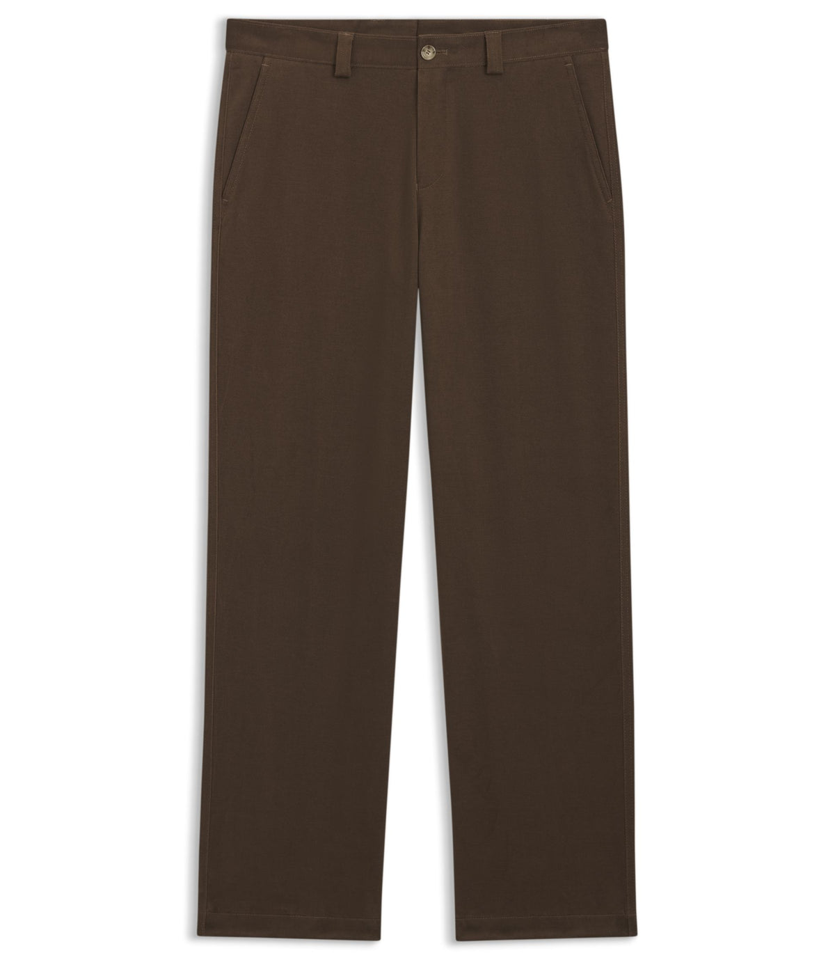 Boss Relaxed Fit Trousers In Stretch Cotton Light Green