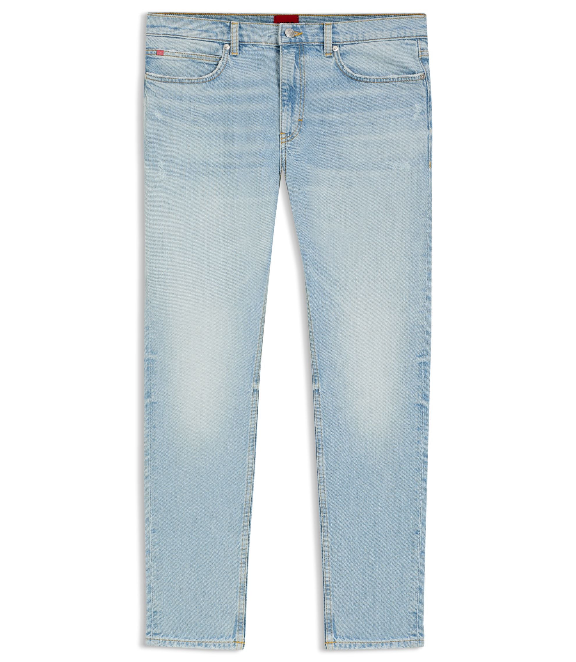 Hugo Extra Slim Fit Jeans In Bright Blue Stretch Denim Light Blue