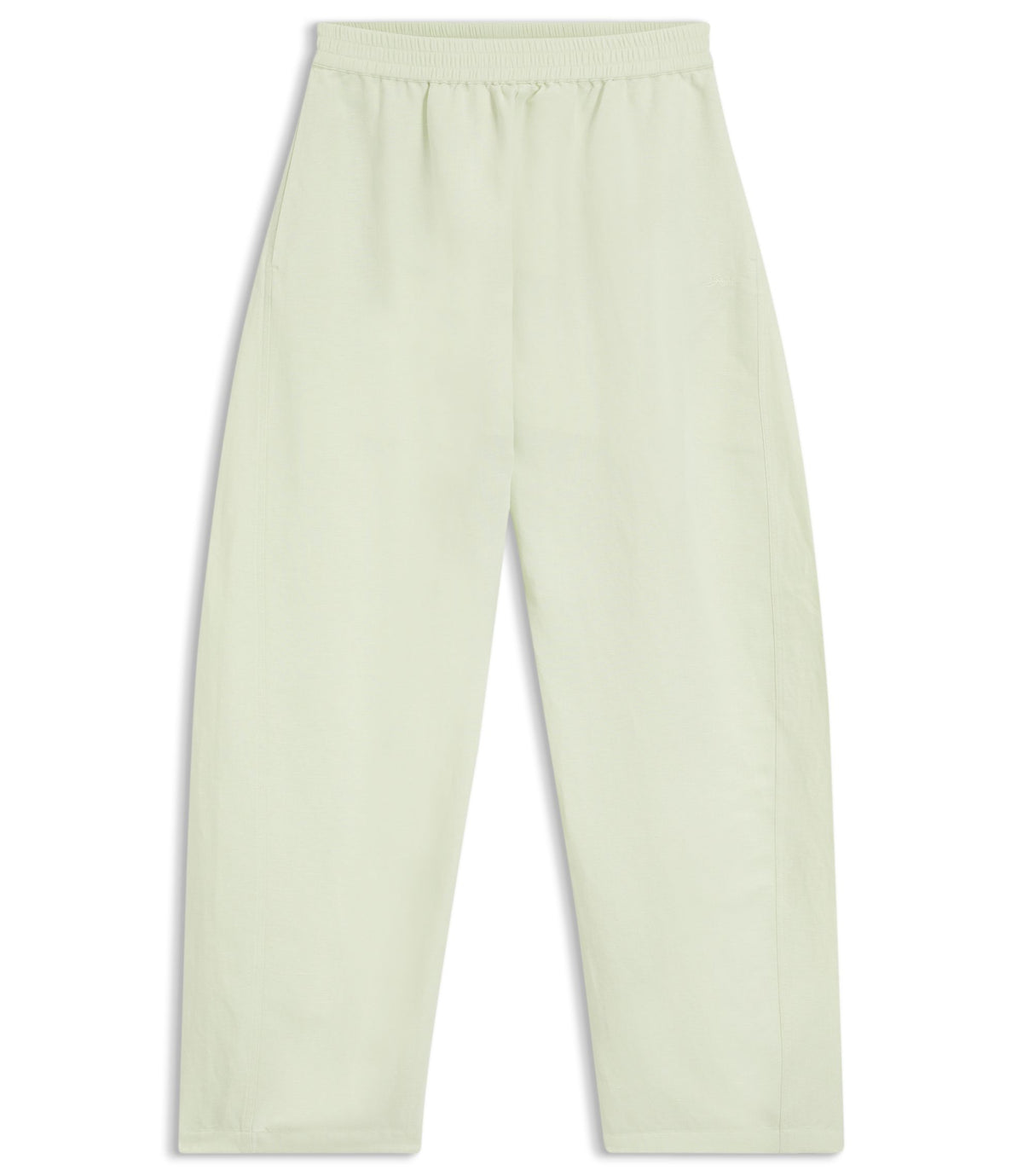 Boss Balloon Leg Trousers With Elasticated Waist Green Women's