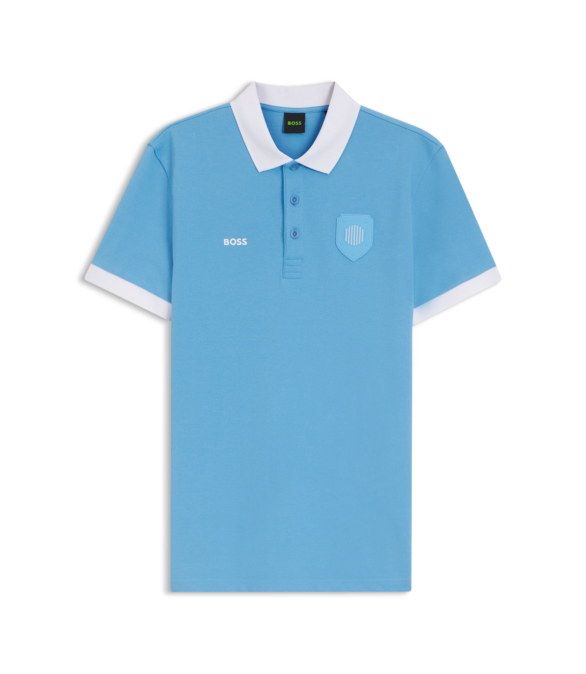 Boss Paddy Polo Shirt With Country Flag Argentina